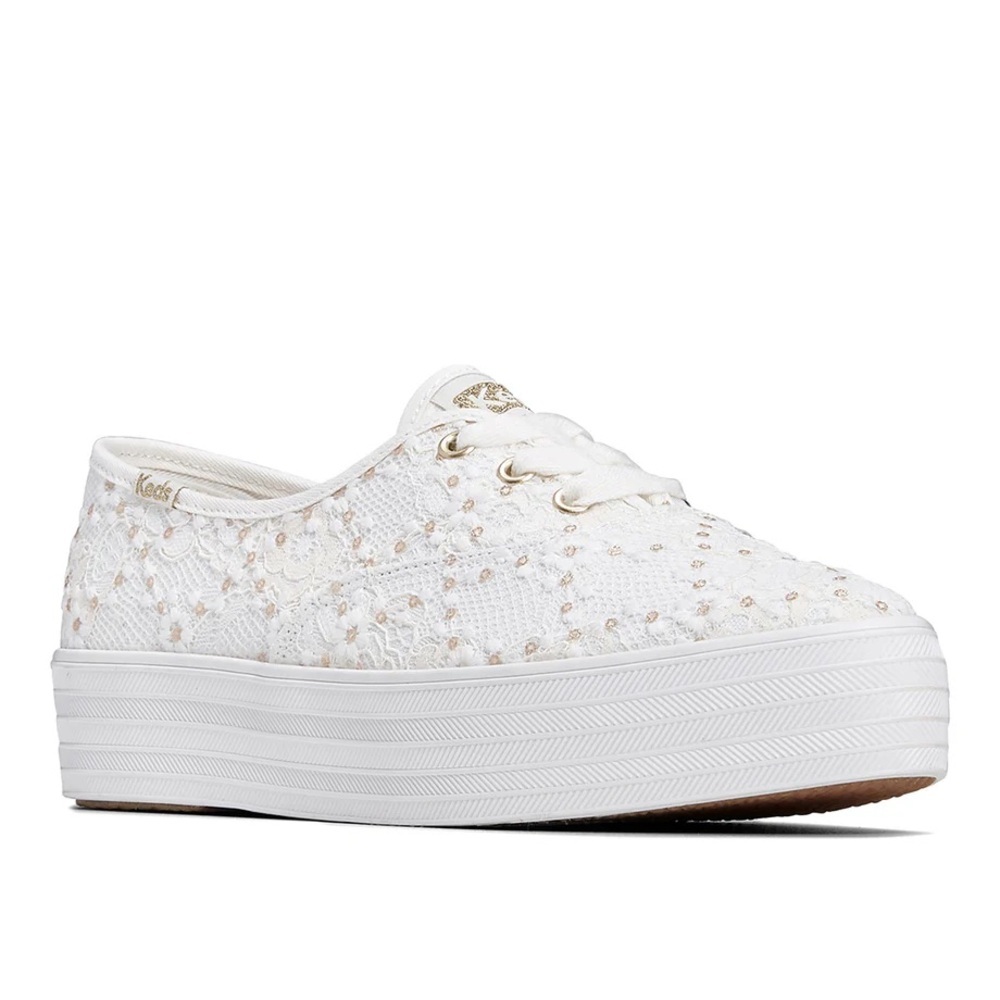 Women's Keds Point Lace Sneakers (WF67728) Size 9.5